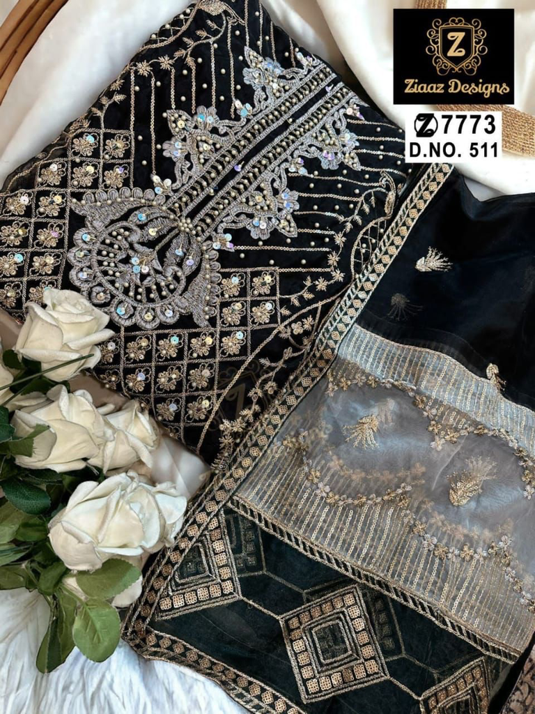Ziaaz designs heavy embroidery 