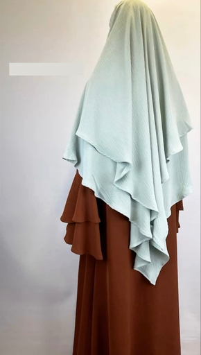 Imported 2 layer khimar
