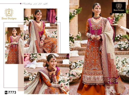 Ziaaz designs beautiful unstiched