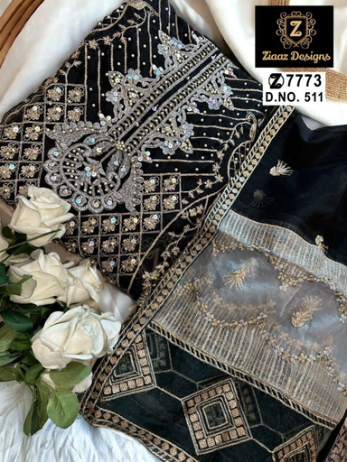 Ziaaz designs heavy embroidery 