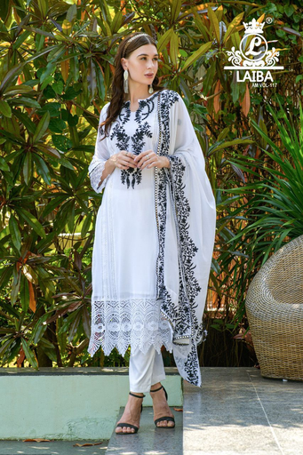 White orchid from laiba the designer studio