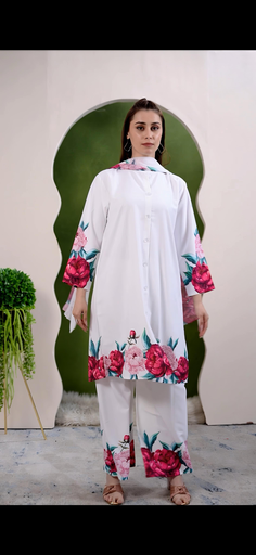 Pakistani floral co-ordset