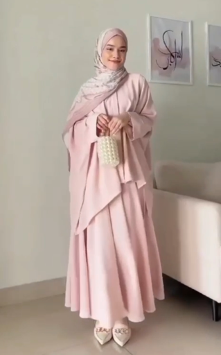 Kaftan with skirt
